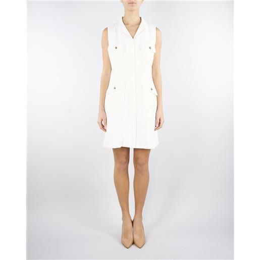 NO SECRETS abito smanicato con impunture