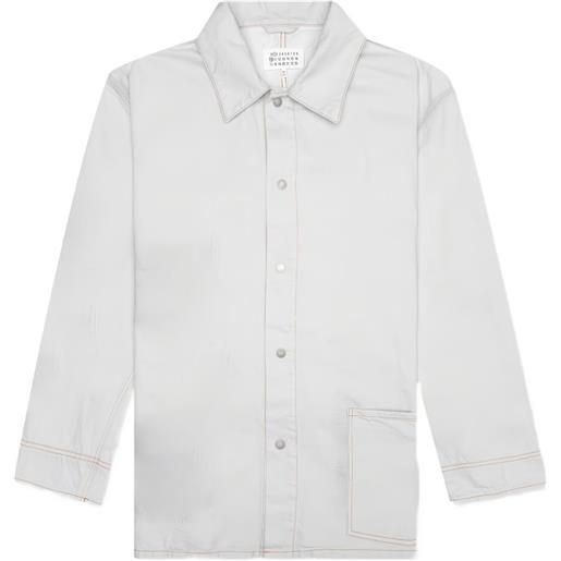 Maison Margiela giacca denim - bianco