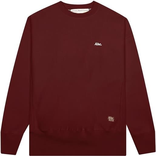 Advisory Board Crystals felpa con logo ricamato - rosso