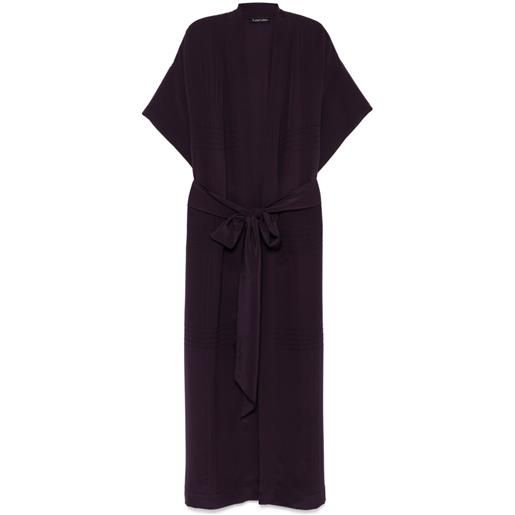 Carine Gilson abito da sera - viola