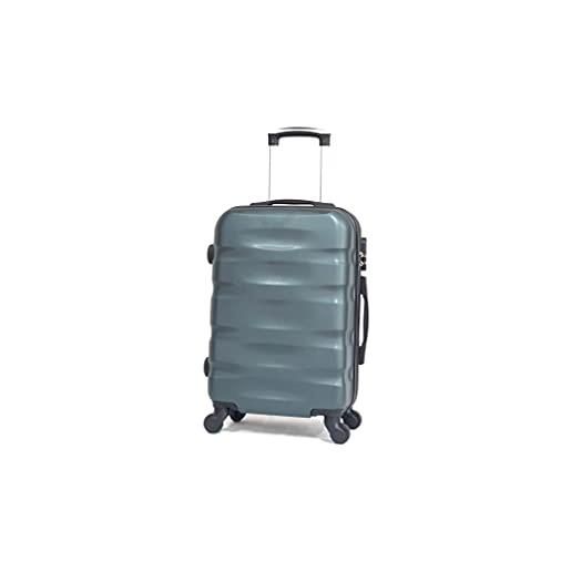 Borsone Trolley Con Ruote Medio 55 Cm - 50 Litri, Impermeabile, Manico Telescopico, Colore Verde, Ideale Per Viaggi E Vacanze - 5