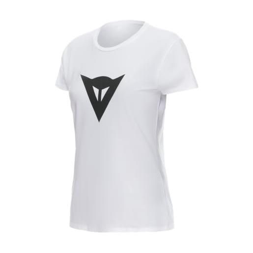 DAINESE - hyper speed demon t-shirt wmn, maglietta a maniche corte girocollo, donna, bianco, s
