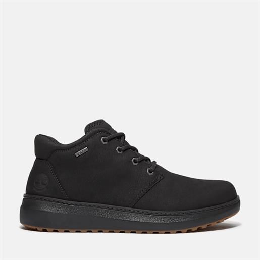 Timberland - stivale chukka hudson road gore-tex da uomo in colore nero, uomo, colore nero, taglia: 40