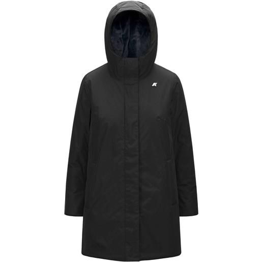Kway giacca sophie soft touch marmotta donna black pure/blue