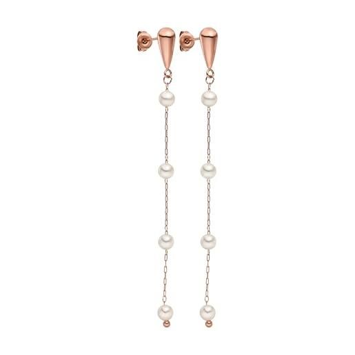 PROSTEEL Orecchini Donna Acciaio Orecchini in Acciaio Inossidabile Pendenti Orecchini Catena Pendente con Confezione