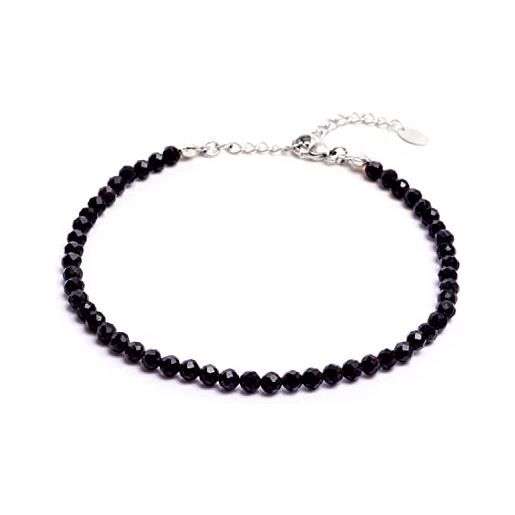 Engelsrufer Cavigliera Da Donna In Argento Sterling 925 Con Zirconi, Perla E Ciondolo - Regolabile 22-27 Cm, Chiusura Moschettone, Senza Nichel - 5