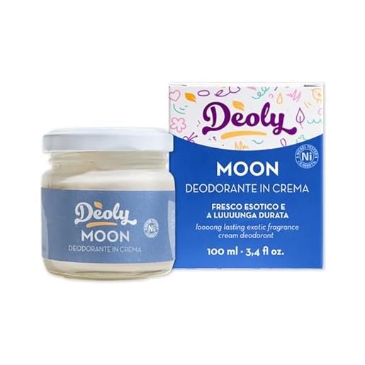 ELLENNE latte e luna - deoly deodorante in crema moon | plastic free ecobio