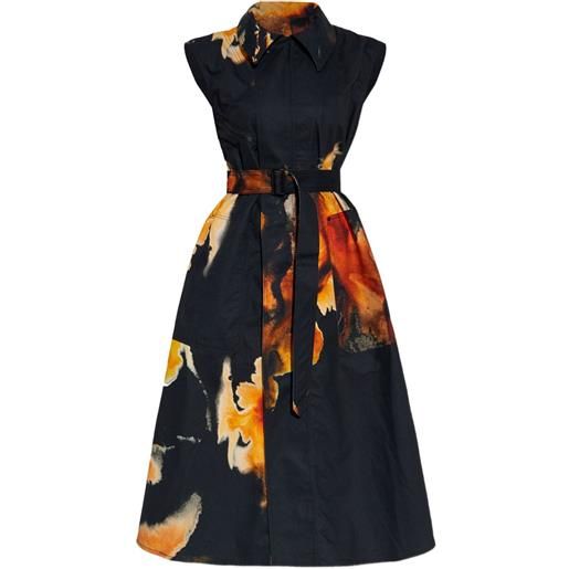 Y-3 abito con cintura - nero