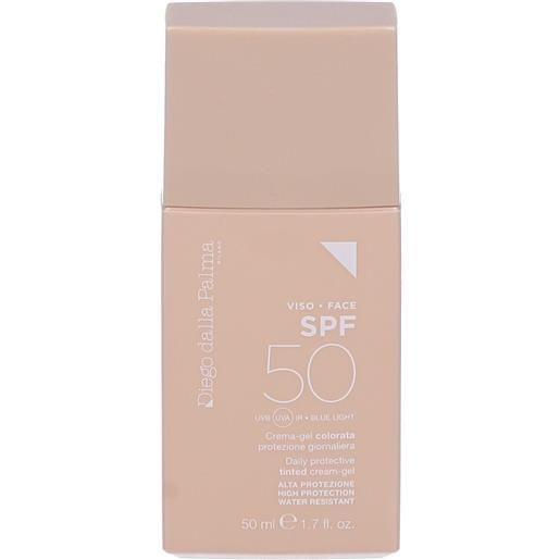 Cosmetica HUB SpA diego dalla palma crema-gel protezione giornaliera colorata spf50 50 ml crema solare