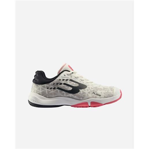 Bullpadel flow 24v padel w - scarpe padel - donna - bianco
