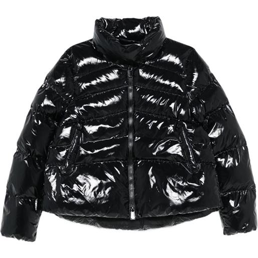 PINKO piumino con zip - nero