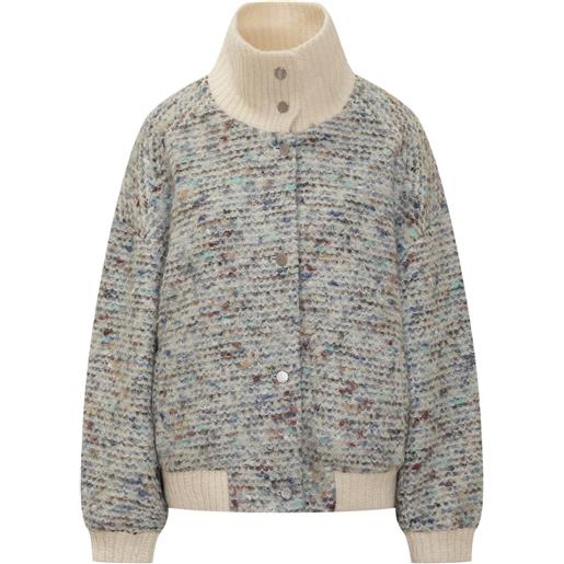 IRO giacca simone a collo alto - toni neutri