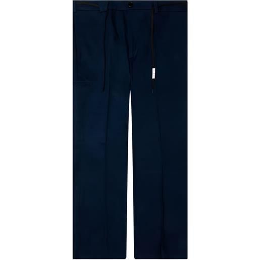 Marni pantaloni con coulisse - blu