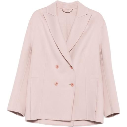 Ermanno Scervino completo doppiopetto in lana - rosa