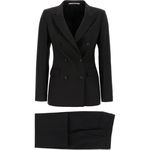 Tagliatore completo doppiopetto - nero