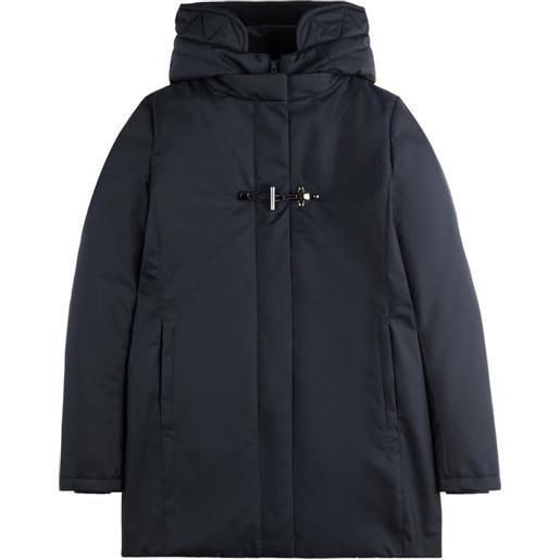 Fay parka con cappuccio - blu