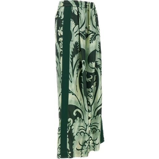 F.R.S For Restless Sleepers pantaloni con stampa paisley - verde