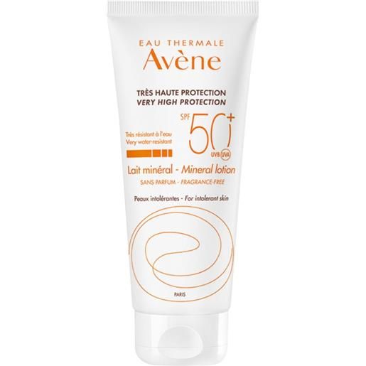 AVENE (Pierre Fabre It. SpA) eau thermale avène protezione solare latte schermo minerale spf50+ 100ml - avene solare latte schermo minerale spf50+