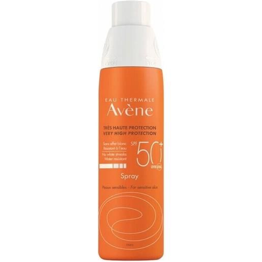 AVENE (Pierre Fabre It. SpA) avene - solare spray protezione molto alta spf 50+ resistente all'acqua 200 ml - protezione solare uva/uvb