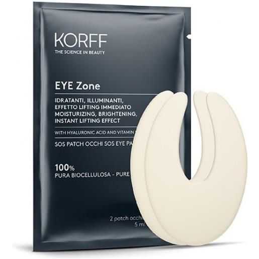 Korff eyezone sos eye patch trattamento lifting per occhiaie - 2pz