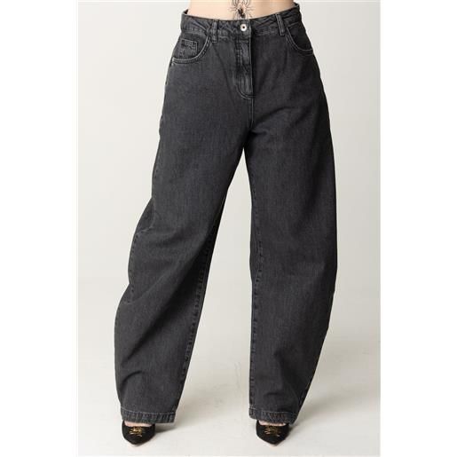 Patrizia Pepe jeans oversize effetto washed donna 8p0641 d1wzn