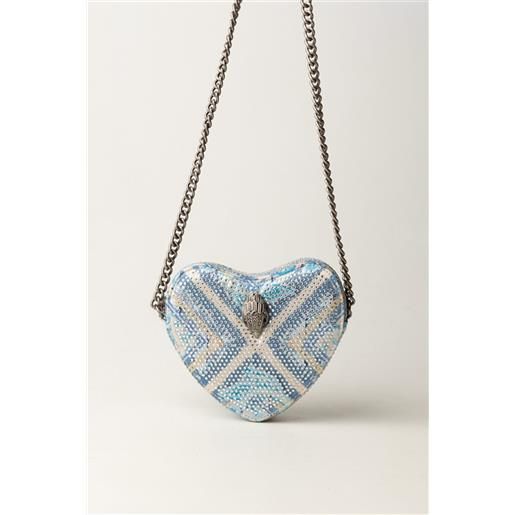 Kurt Geiger mini bag kensington heart con strass donna 4027186609