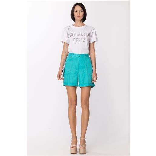 Patrizia Pepe shorts in jeans con tasche donna 2p1478 a245