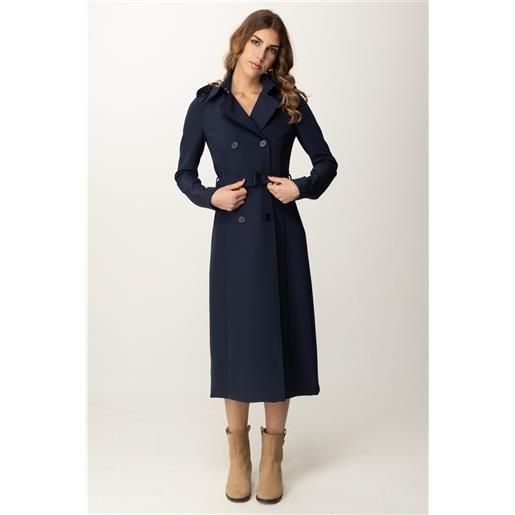 Patrizia Pepe trench lungo con cintura donna 8o0137 a2aw