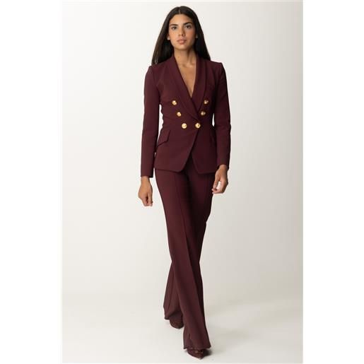 Elisabetta Franchi tailleur giacca e pantalone donna tp00246e2