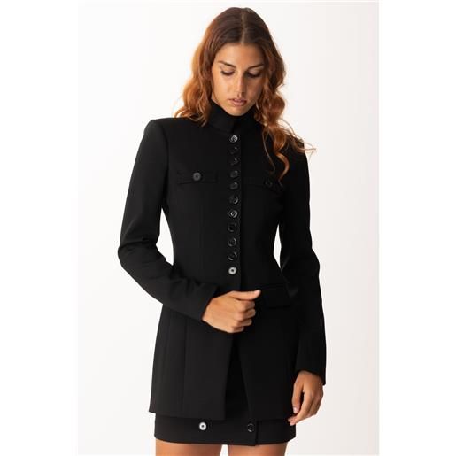 Patrizia Pepe giacca monopetto taglio lungo donna 8s0557 a025
