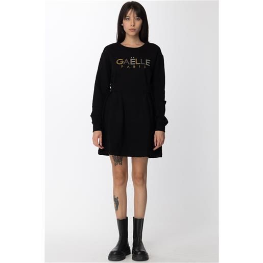 Gaëlle Paris maxi abito in felpa donna gbdp14085