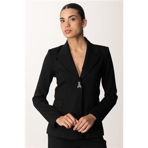 Patrizia Pepe giacca con logo fly donna 8s0506 a025