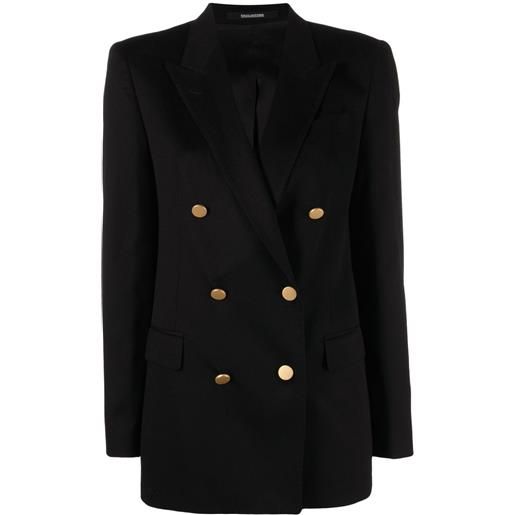 Tagliatore blazer doppiopetto - nero