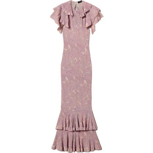 TWINSET abito in maglia - rosa