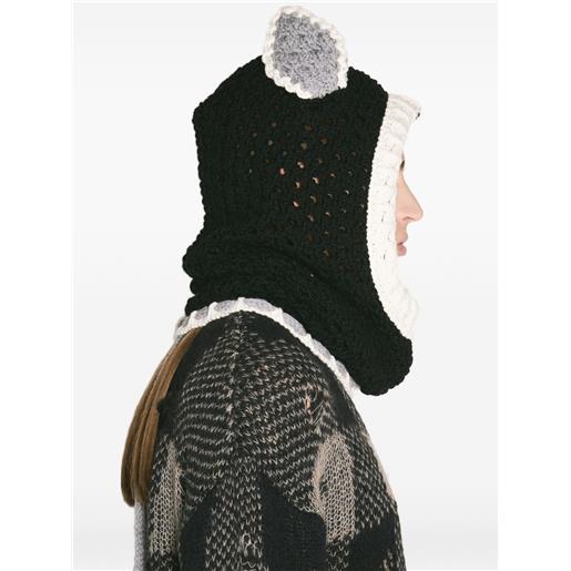 Marni passamontagna donkey puppet - nero