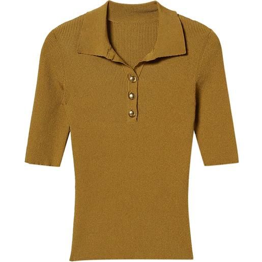 TWINSET top in maglia - verde