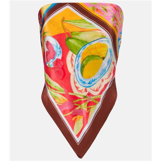 Farm Rio top summer picnic con stampa