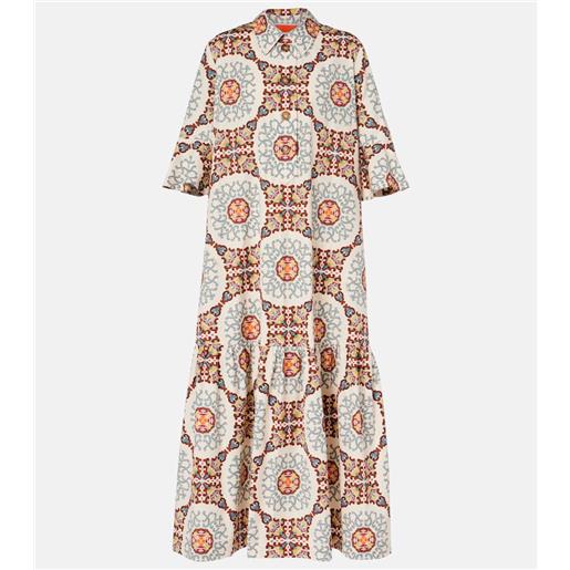 La DoubleJ abito chemisier artemis in popeline di cotone