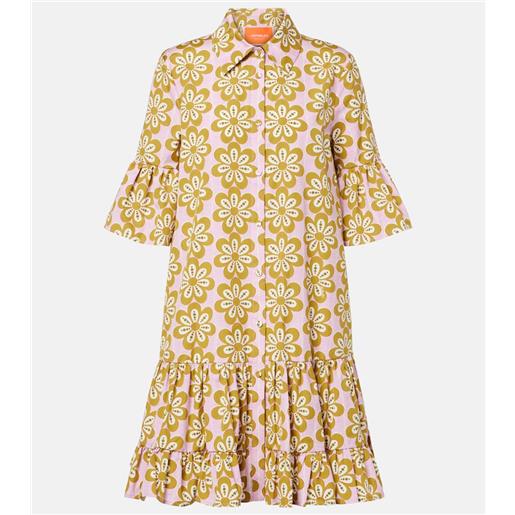 La DoubleJ abito chemisier choux in popeline di cotone