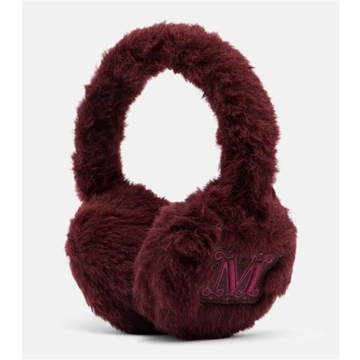 Max Mara paraorecchie in alpaca, lana e seta