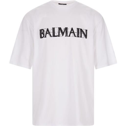 Balmain oversize cotton t-shirt