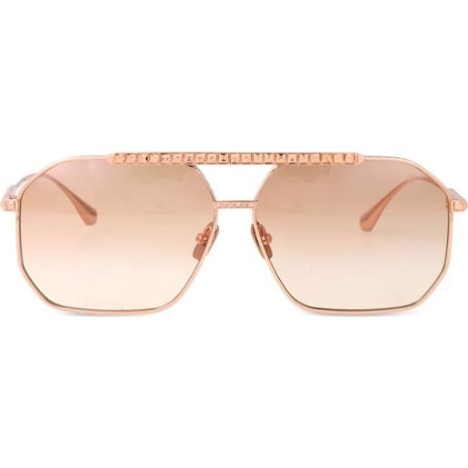 ANNA-KARIN KARLSSON occhiali da sole le boss 2.0 geometrici - oro