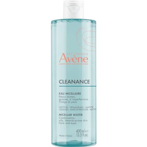 Eau Thermale Avene avene cleanance acqua micellare trattamento quotidiano 400ml