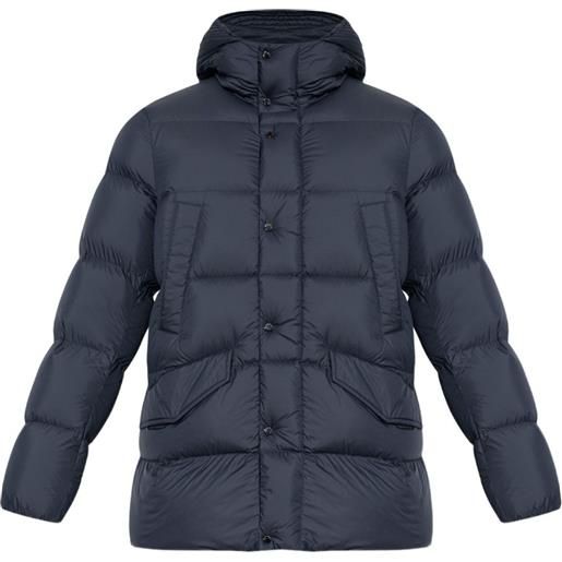 Woolrich piumino con cappuccio - blu