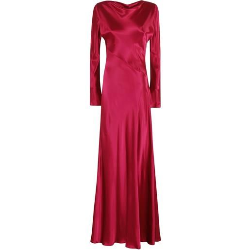 Alberta Ferretti abito lungo - rosa