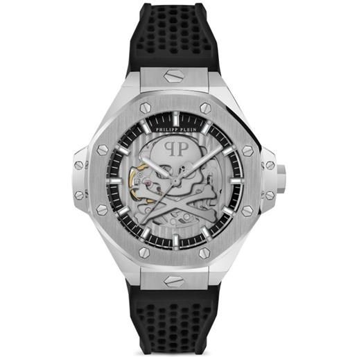Philipp Plein orologio $keleton royal 46mm - argento