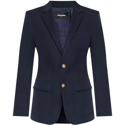 DSQUARED2 blazer monopetto - blu