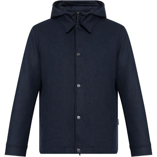 Woolrich giacca con cappuccio - blu