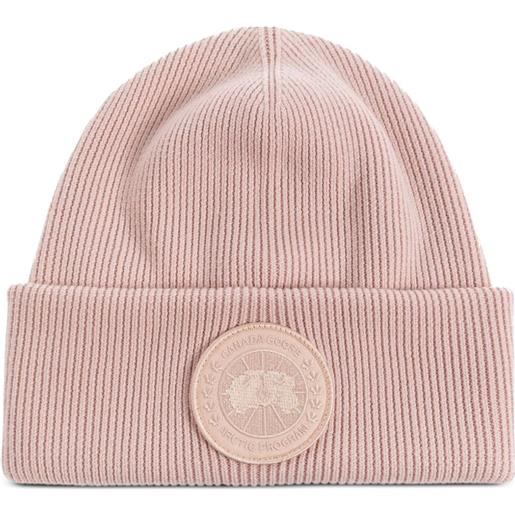 Canada Goose berretto con applicazione logo - rosa