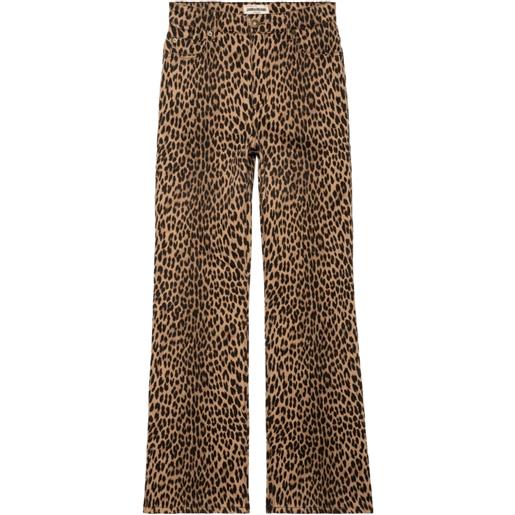 Zadig&Voltaire pantaloni con stampa - toni neutri